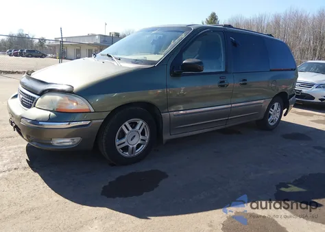 2002 Ford Windstar Sel from USA, damaged, VIN 2FMZA53452BB45354